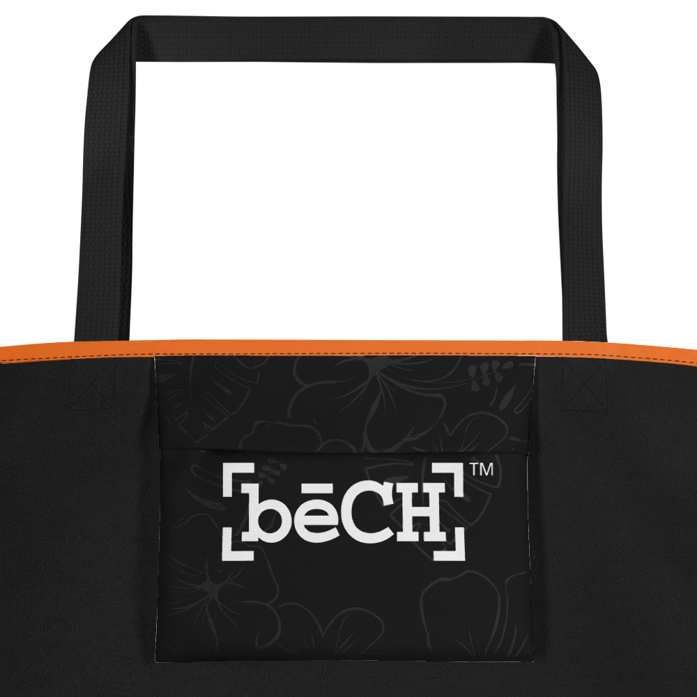 Huntington Beach Tote Bag - Orange