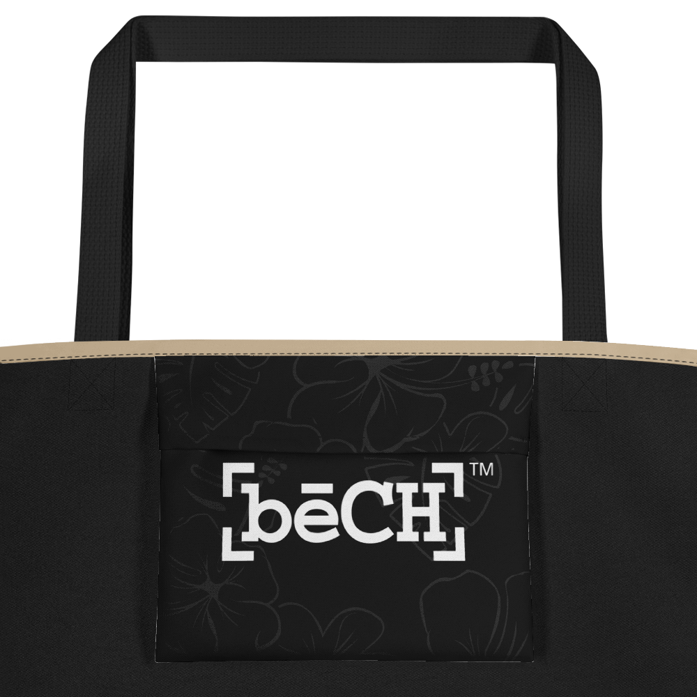 Beige Beach Tote - Beige Beach Bag & Beach Tote Bag