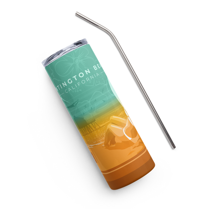 Huntington Beach Tumbler - Aqua