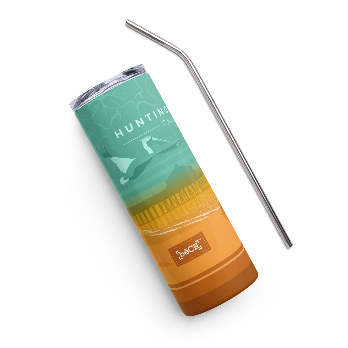 Huntington Beach Tumbler - Aqua