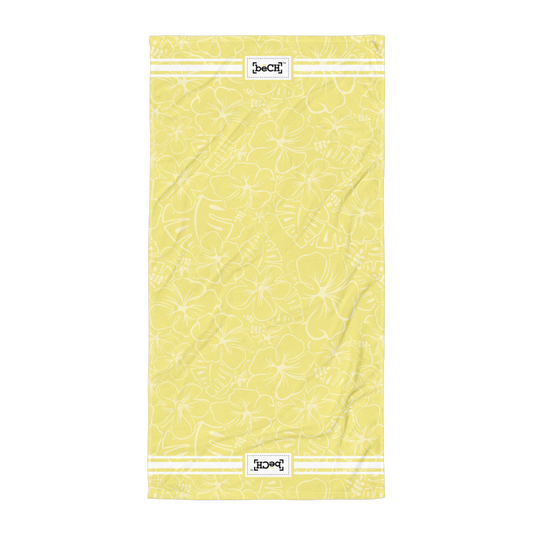 Lemonade Yellow Beach Towel