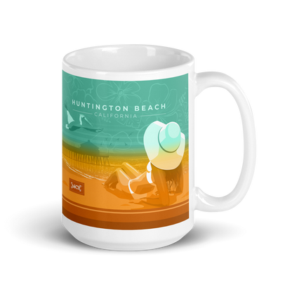 Huntington Beach Mug - Aqua